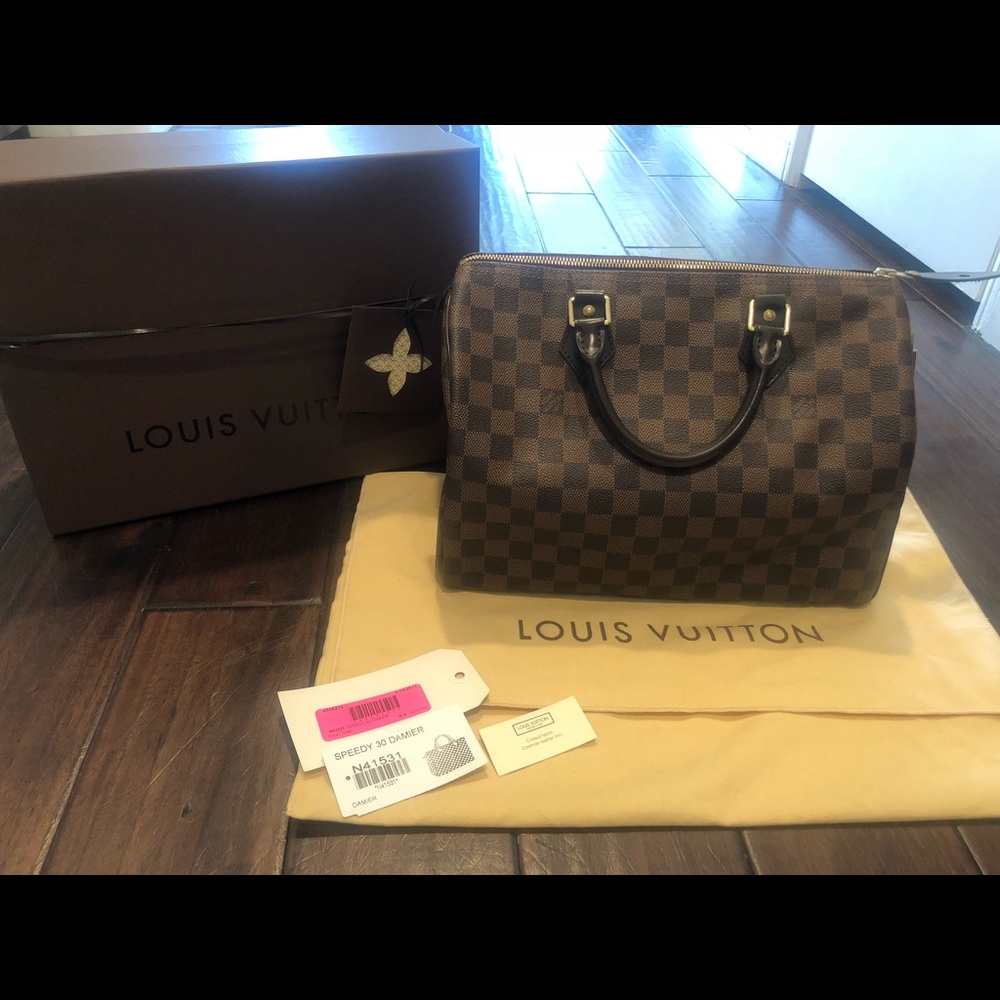 SOLD Louis Vuitton Speedy 30 Damier
